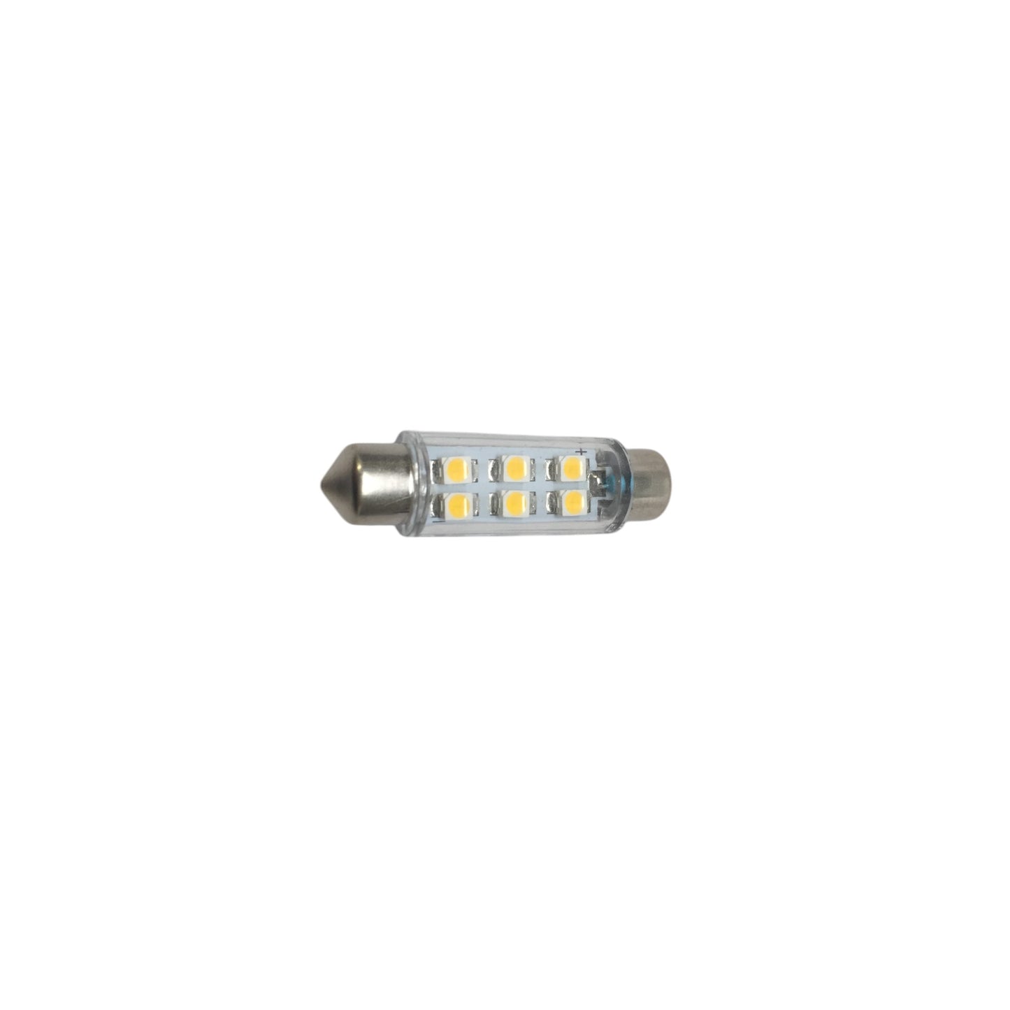 4 PCS Pactrade Marine RV Auto Boat Trailer Bus Part LED Bulb Festoon Warm White Light .5W