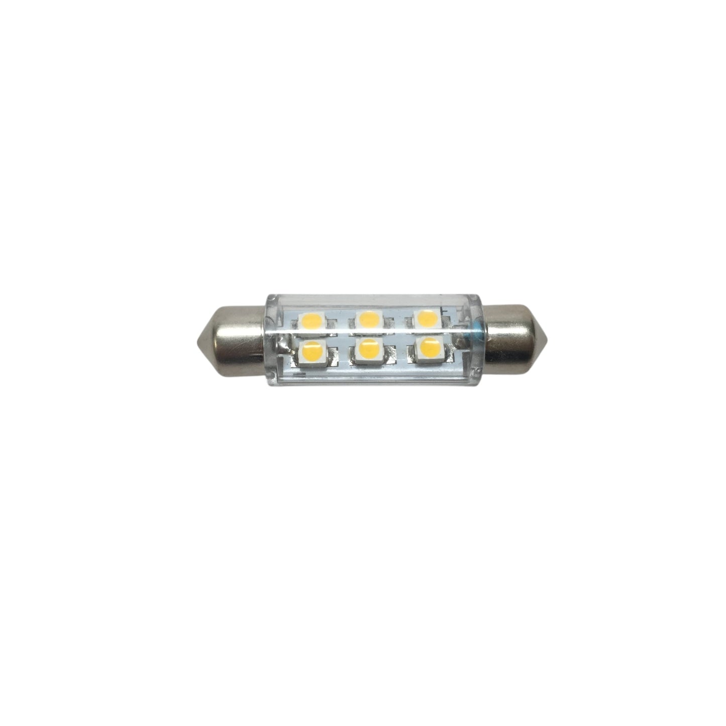4 PCS Pactrade Marine RV Auto Boat Trailer Bus Part LED Bulb Festoon Warm White Light .5W