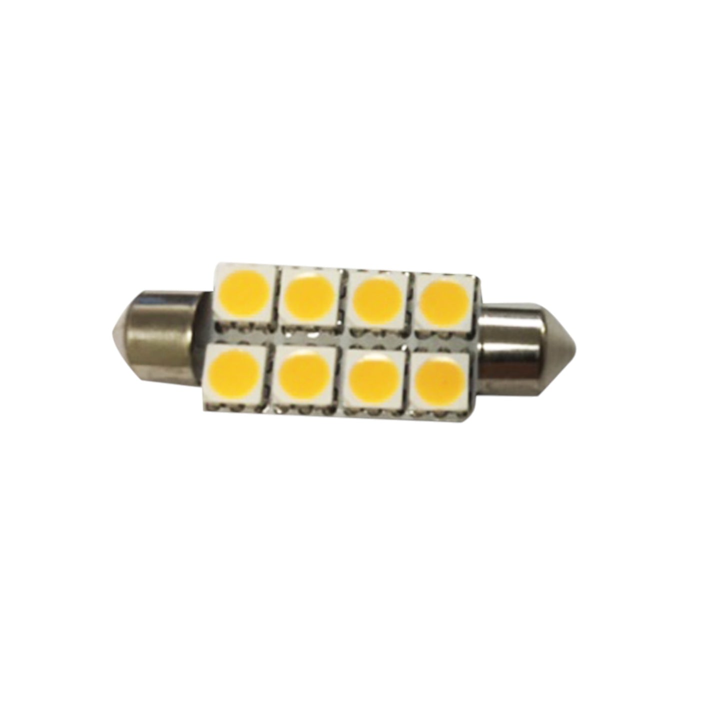 Pactrade Marine LED Bulb Festoon Type 12VDC 120LM Warm White 1 5/8 X 1/2" 2PCS