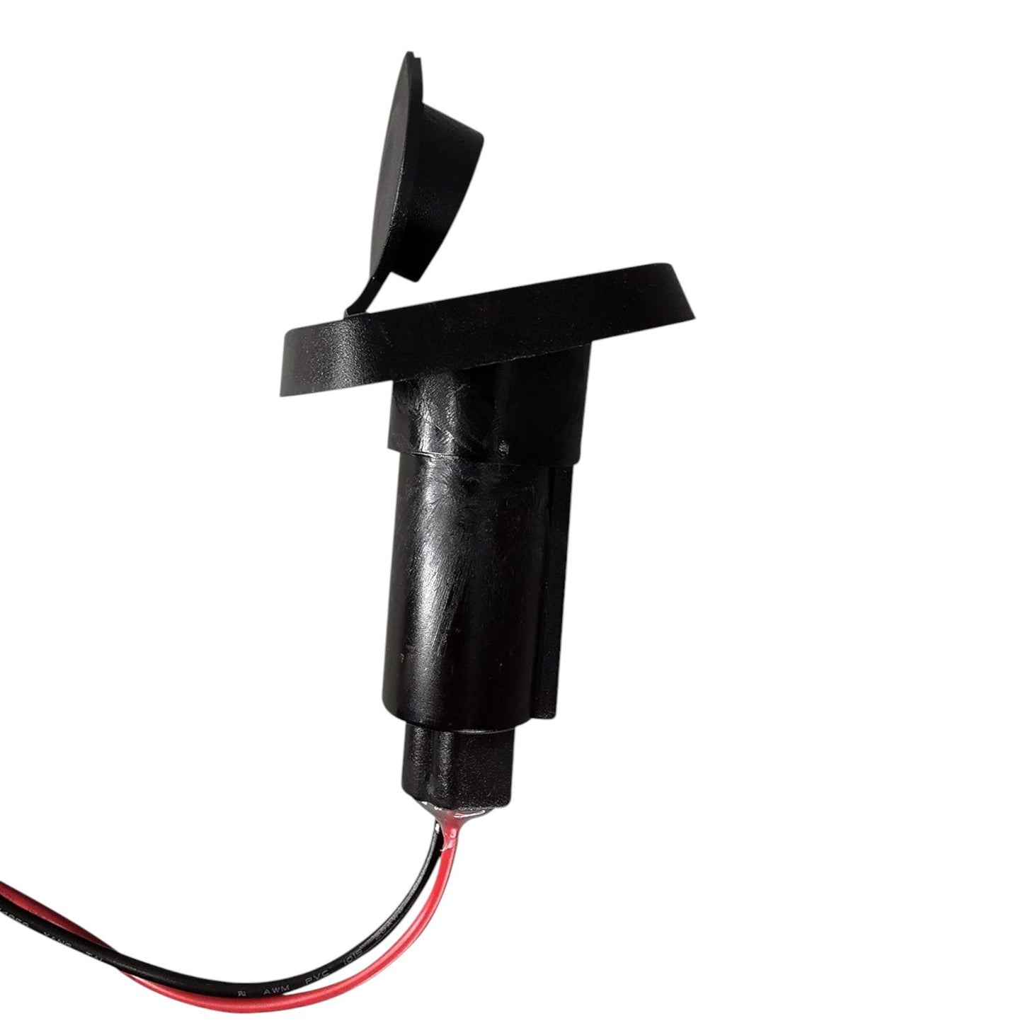 Pactrade Marine Navigation Red Green Angled Pole Bow LED Light 2-Prong Pole Base