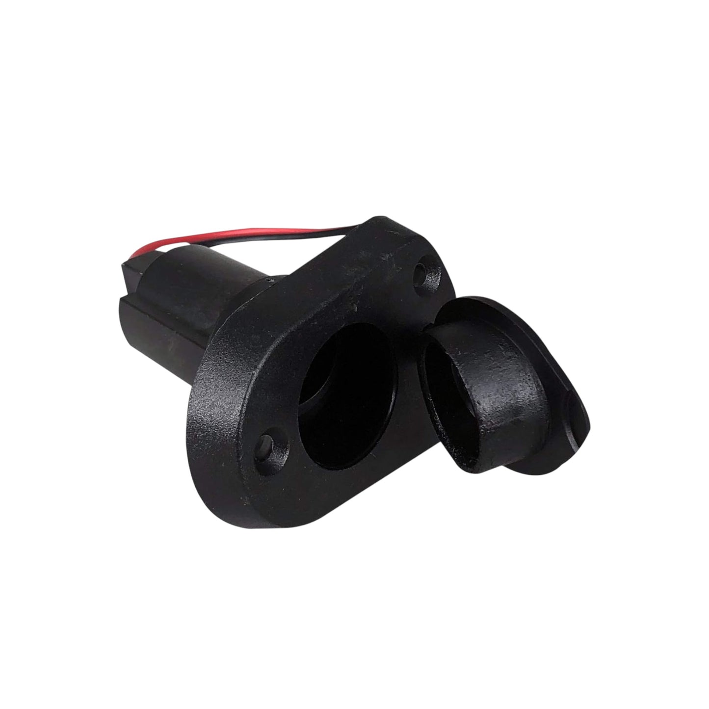 Pactrade Marine Navigation Red Green Angled Pole Bow LED Light 2-Prong Pole Base