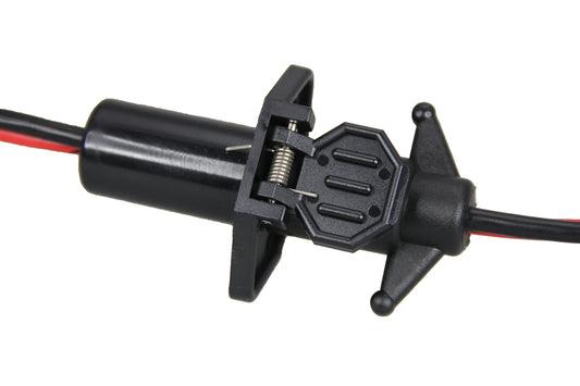 Pactrade Marine Boat Trolling Motor Plug & Socket Set 2-Wire 8 Gauage 12V