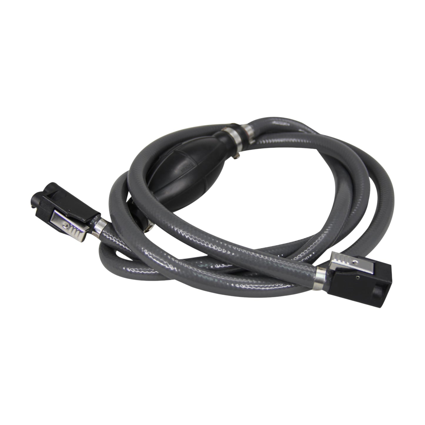 Pactrade Marine Fuel Line Assembly Mercury 3/8" Hose Barbs Primer Bulb Connector 