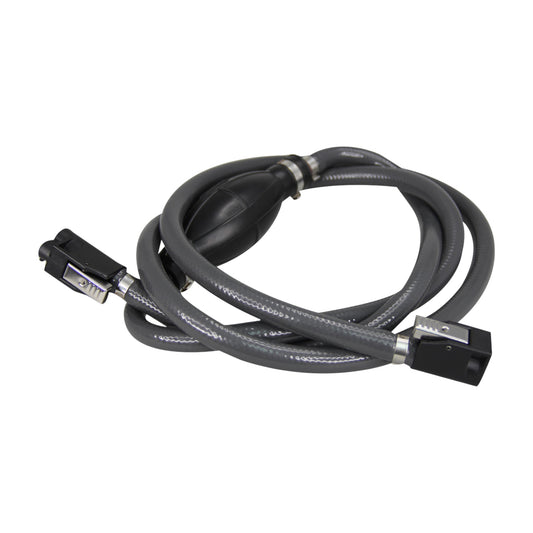 Pactrade Marine Fuel Line Assembly Mercury 3/8" Hose Barbs Primer Bulb Connector 