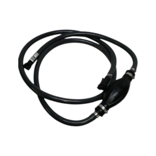 Pactrade Marine Fuel Line Assembly Ymaha 3/8" Hose Barbs Rubber Primer Bulb Connector