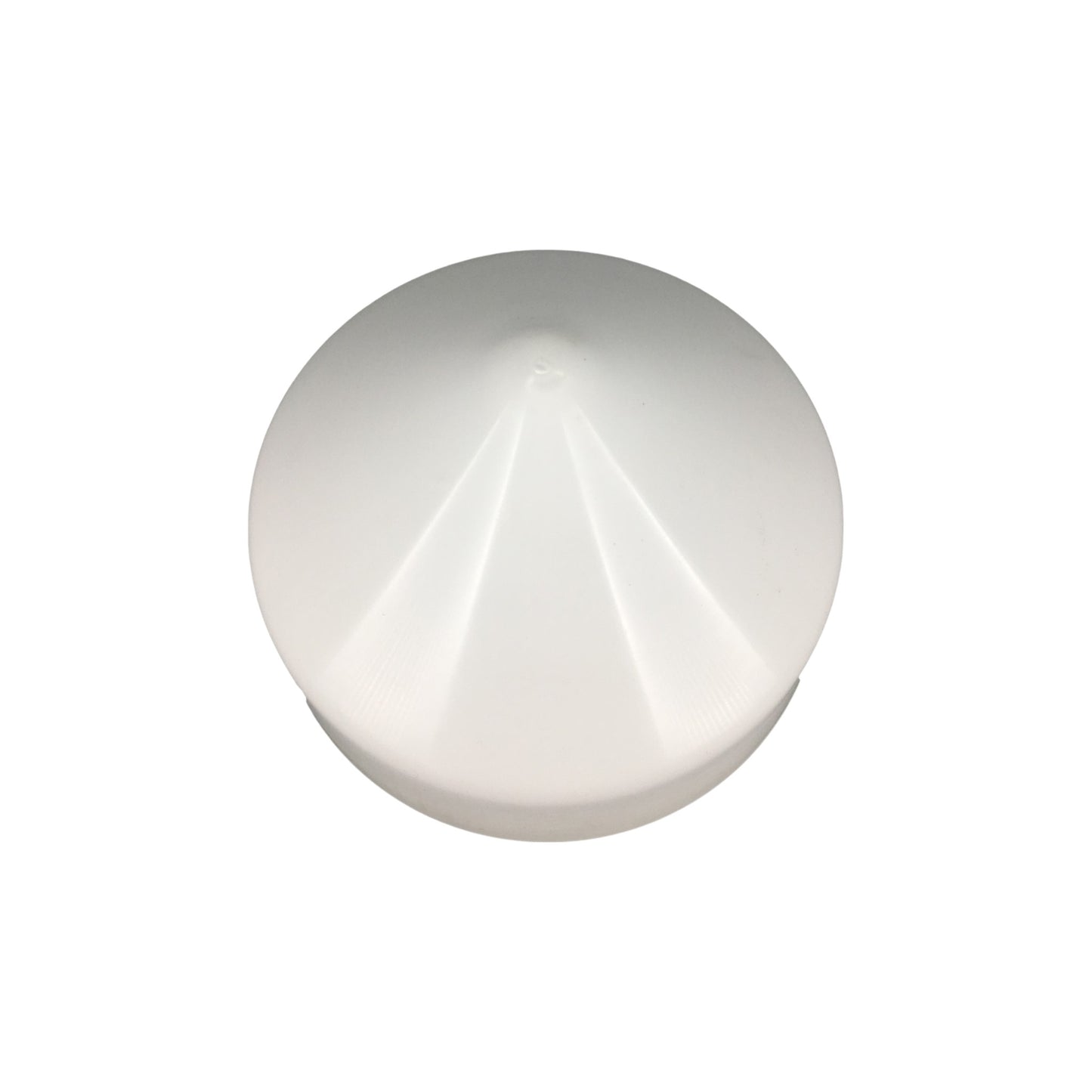 Pactrade Marine Boat Dock Post 7" White Piling Cone Cap Cover Plastic 4PCS