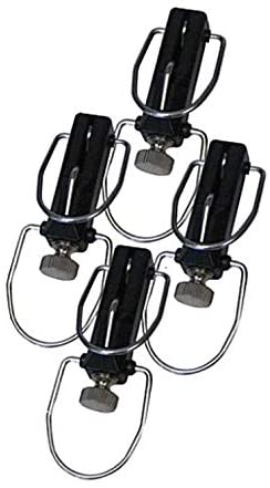 Pactrade Marine Boat Premium Double Outrigging Kit 2-Rigs 2-Poles Hardware Clips