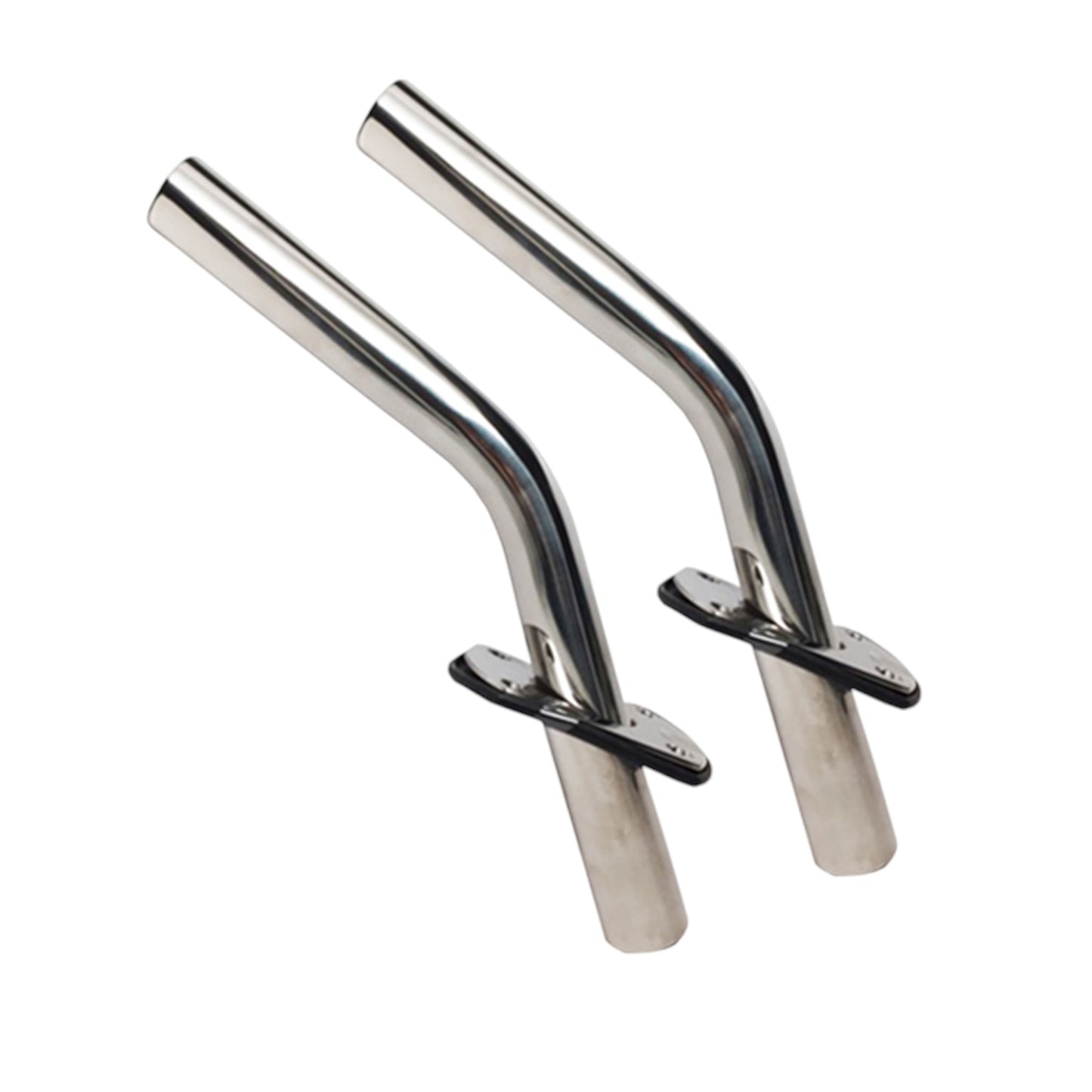 Pactrade Marine 2PCS S.S Boat Outrigger Pole Rod Holders Flush Mount