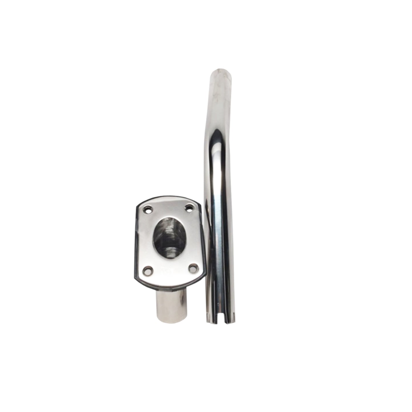 Pactrade Marine 2PCS S.S Boat Outrigger Pole Rod Holders Flush Mount