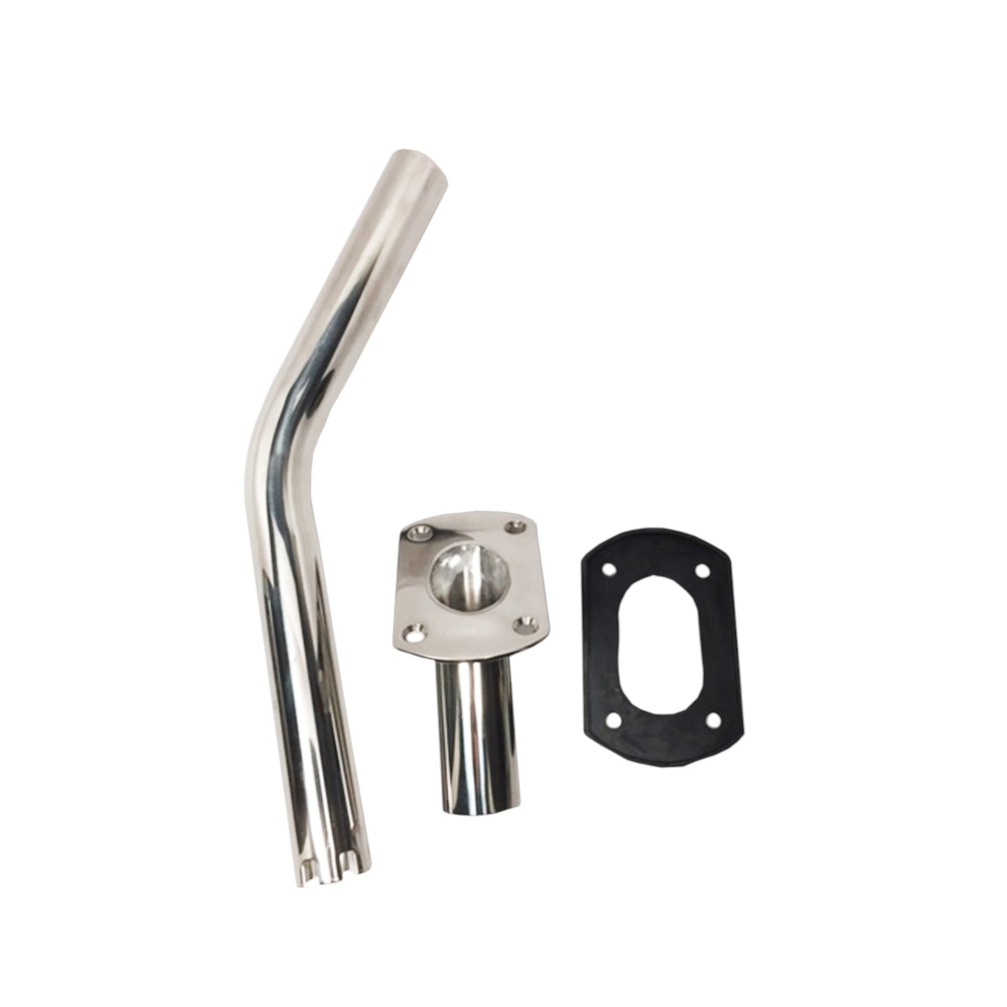 Pactrade Marine 2PCS S.S Boat Outrigger Pole Rod Holders Flush Mount