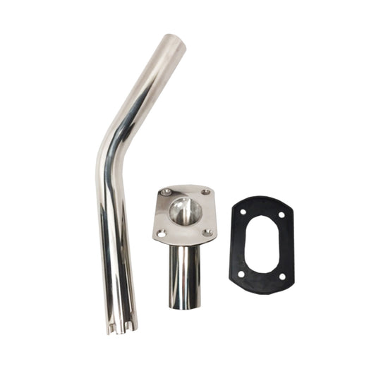 Pactrade Marine S.S. Boat Outrigger Pole Rod Holder Flush Mount