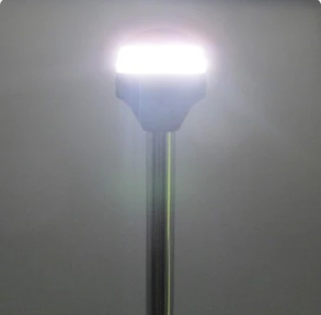 Pactrade Marine Boat LED All Round Anchor Plug-in Light Pole 24" USCG White 86LM