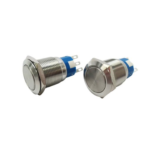 2 of Pactrade Marine Boat Car Trailer Stainless Steel 304 12V 5A On-Off Push Switch Button