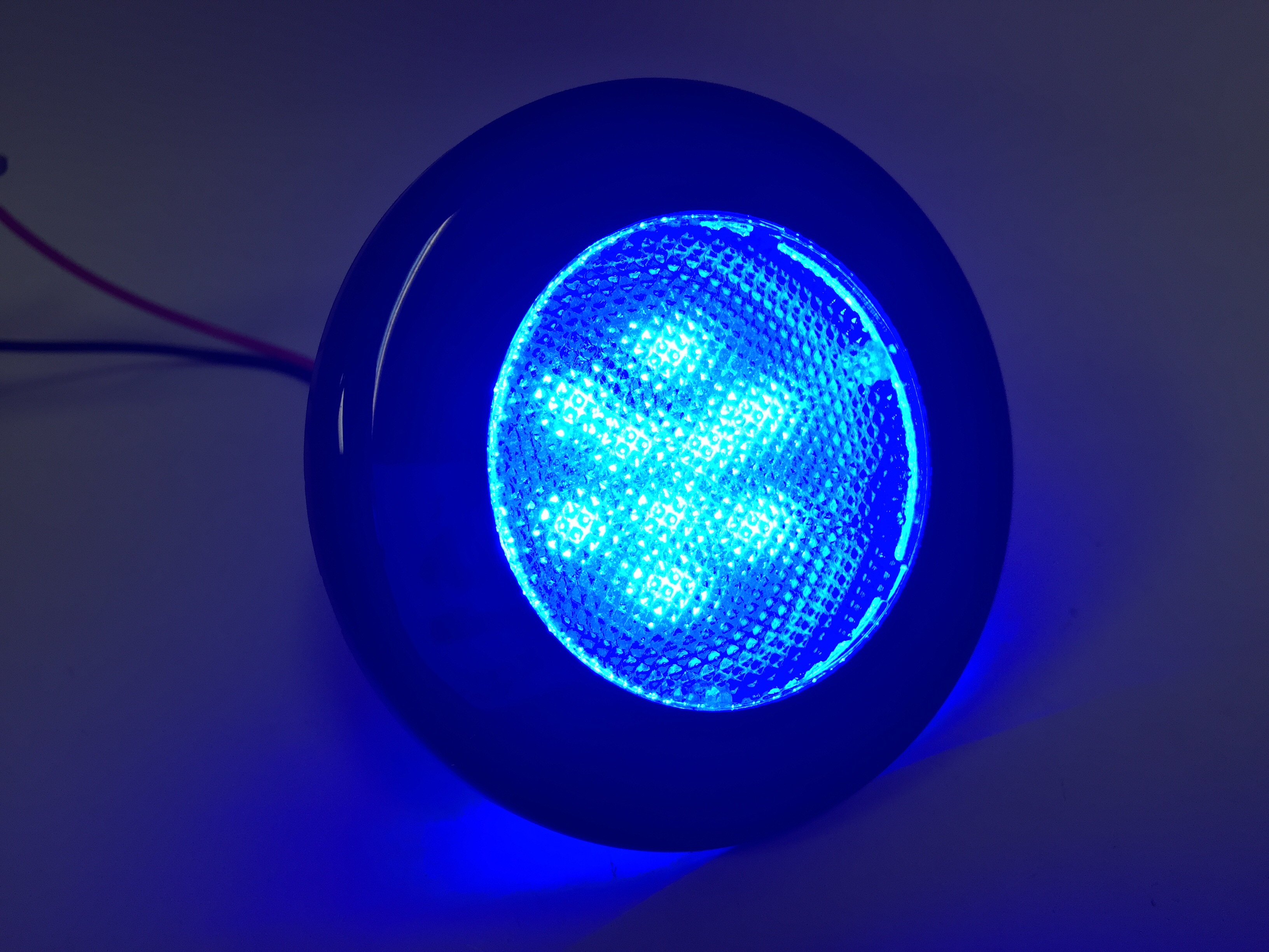 4 x LED Lamp Courtesy Lights Live Bait Tank Light Outdoor Waterproof Light Blue 