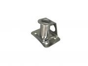 Pactrade Marine SS 304 Stanchion Socket For 1" Pole At 84° Angle 2.5" Base