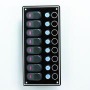 8 Gang Splashproof Switch Panel