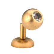 LED Swivel Reading Light Brass Quality Interior Accent